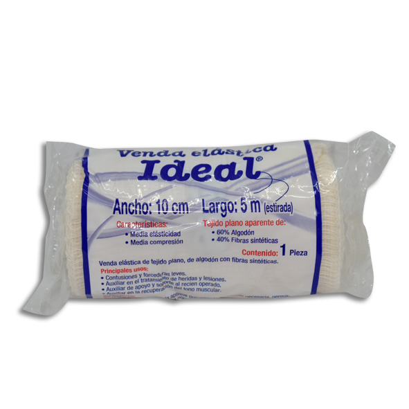  VENDA ELASTICA 10 CMS IDEAL Bolsa 1 Pieza