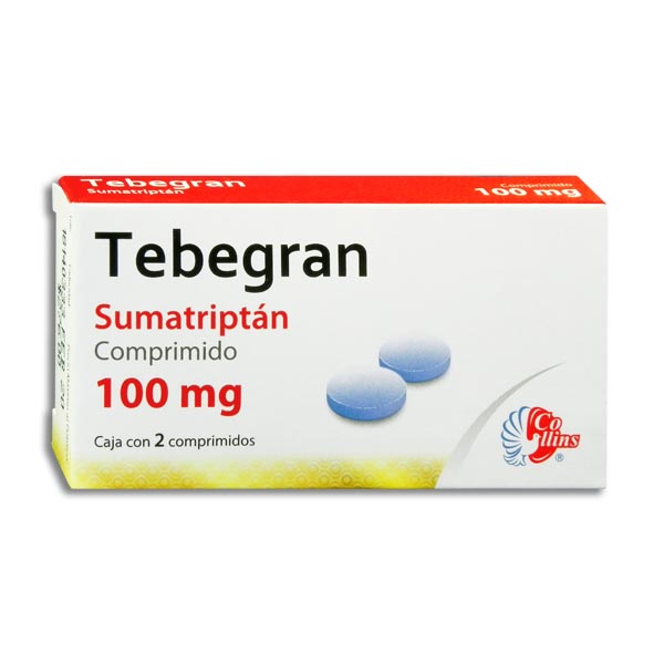  TEBEGRAN 100MG Comprimidos c/2