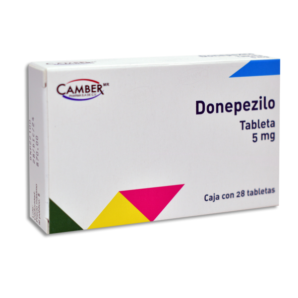 DONEPEZILO 5MG CAMBER Tabletas c/28
