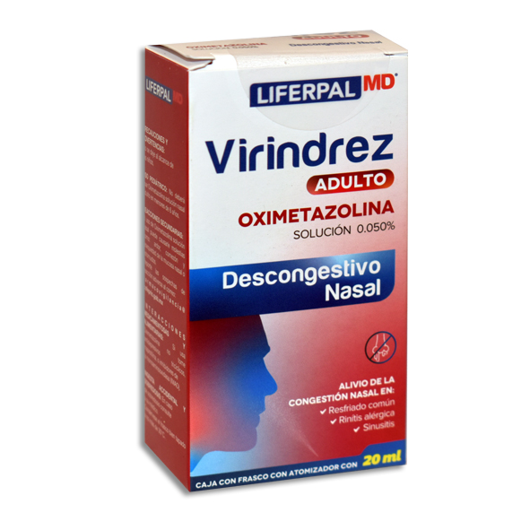  VIRINDREZ ADULTO Solucion Nasal 20 ml