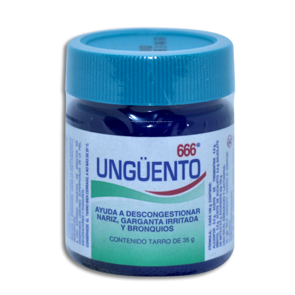 UNGUENTO 666 TARRO Ungüento 35 g