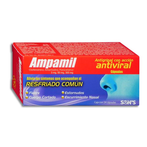 AMPAMIL Capsulas c/24