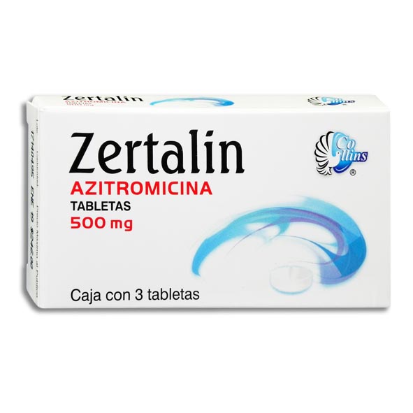 ZERTALIN 500MG Tabletas c/3