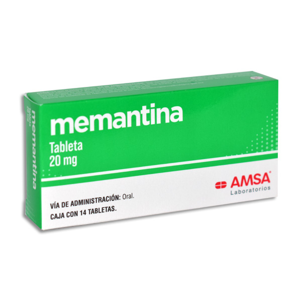 MEMANTINA 20MG AMSA Tabletas c/14