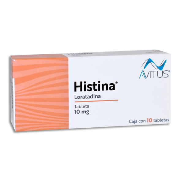  HISTINA 10MG Tabletas c/10