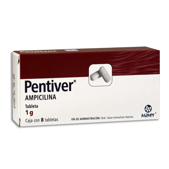  PENTIVER 1GR Tabletas c/8