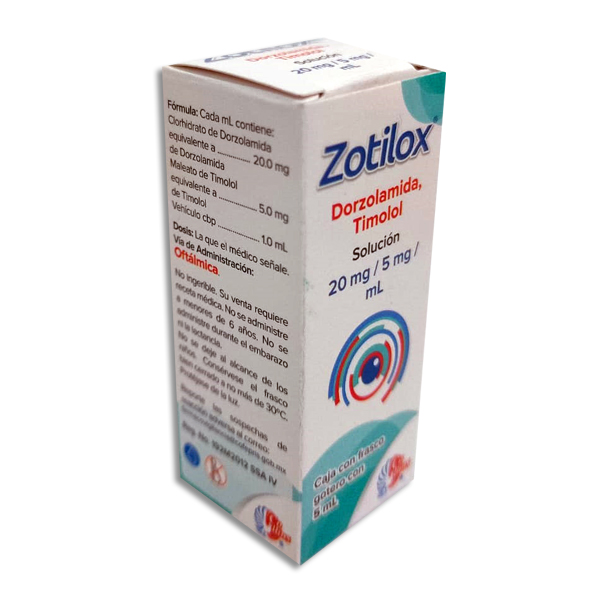 ZOTILOX Solucion Oftalmica 5 ml