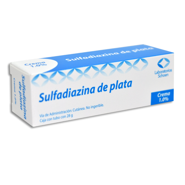 SULFADIAZINA DE PLATA SCHOEN Crema 28 g