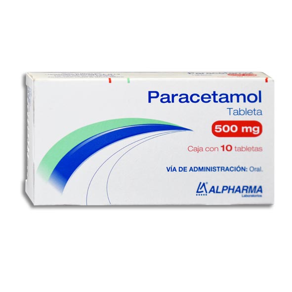 PARACETAMOL ALPHARMA Tabletas c/10