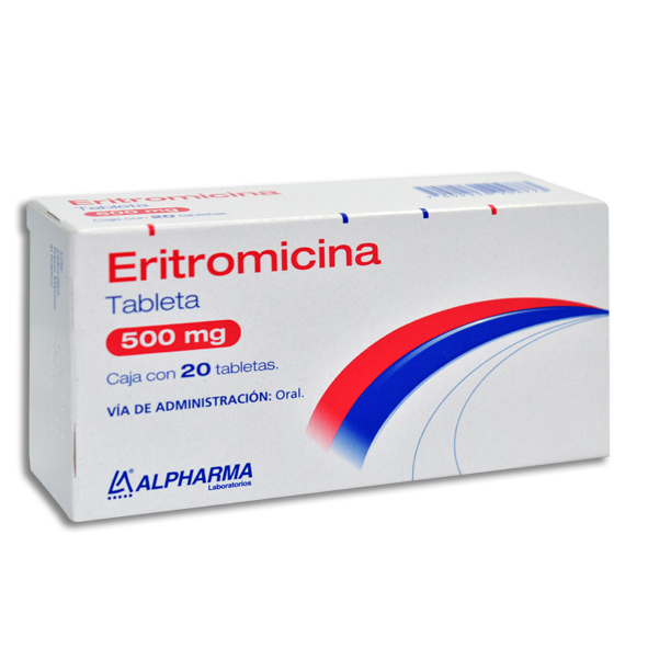 ERITROMICINA ALPHARMA Tabletas c/20