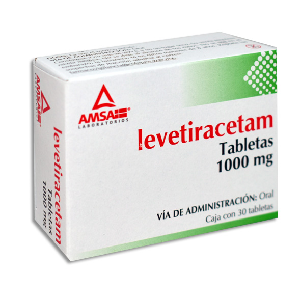 LEVETIRACETAM 1G AMSA Tabletas c/30