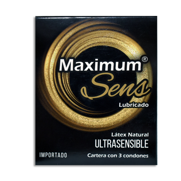  PRESERVATIVO MAXIMUM SENS Cartera c/3