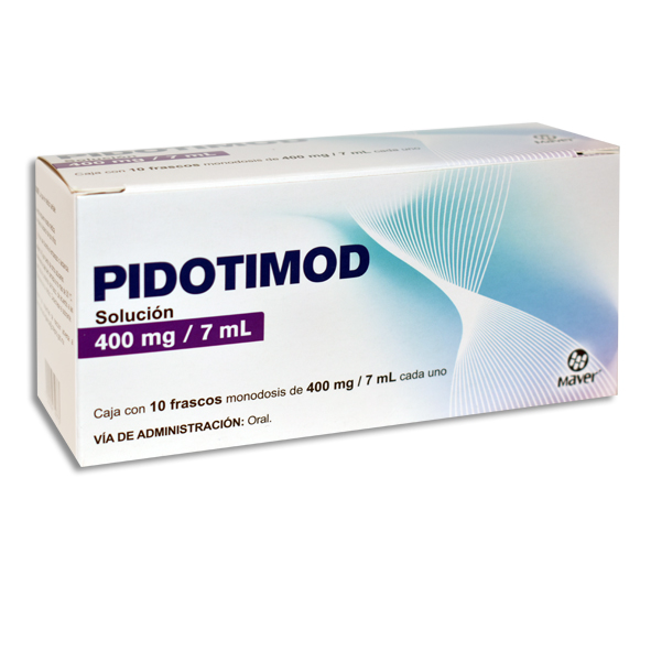  PIDOTIMOD 400MG MAVER Solucion c/10