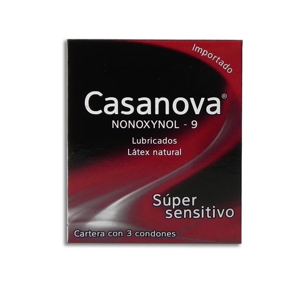 PRESERVATIVO CASANOVA Cartera c/3