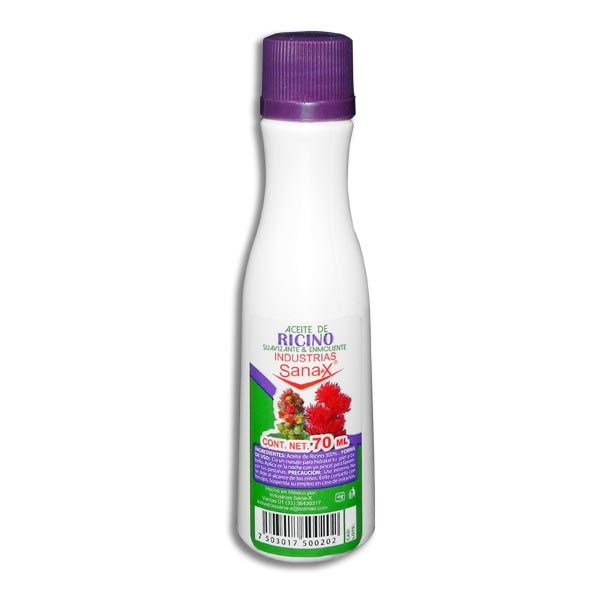  ACEITE DE RICINO SANAX Frasco 70 ml