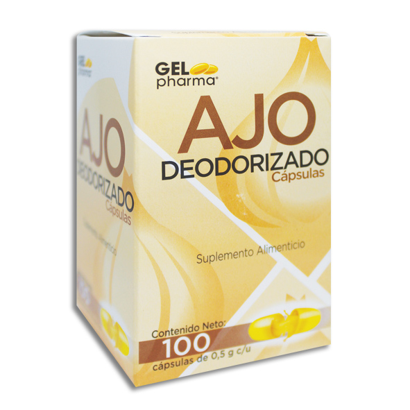 AJO DEODORIZADO GELPHARMA Capsulas c/100