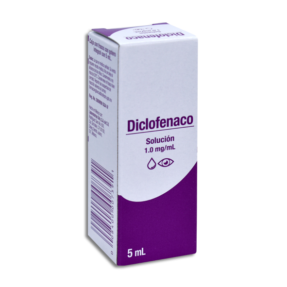 DICLOFENACO GRIN Solucion Oftalmica 5 ml