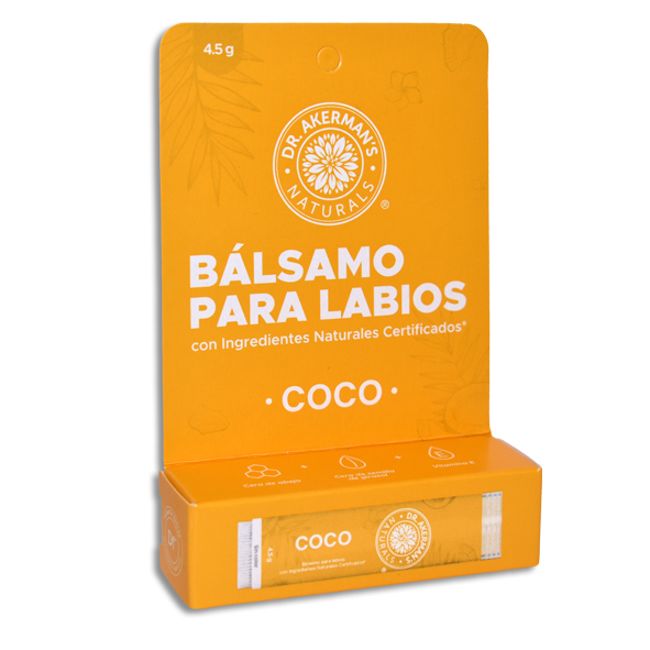 DR. AKERMAN´S COCO BALSAMO LABIAL Blister 4.5 g
