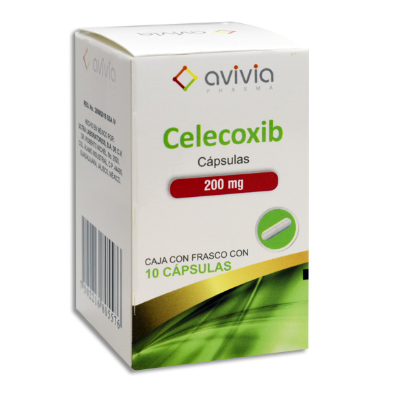 CELECOXIB AVIVIA Capsulas c/10