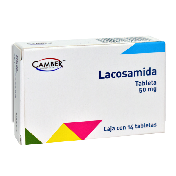 LACOSAMIDA 50MG CAMBER Tabletas c/14
