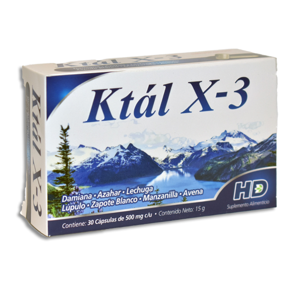 KTAL X-3 Capsulas c/30 