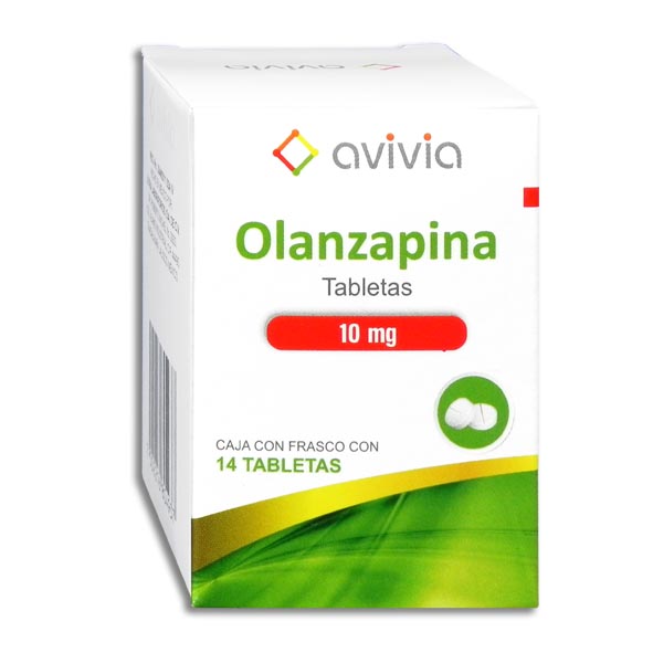 OLANZAPINA AVIVIA Tabletas c/14