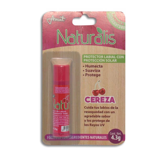 PROTECTOR LABIAL NATURALIS CEREZA Blister 4.3 g