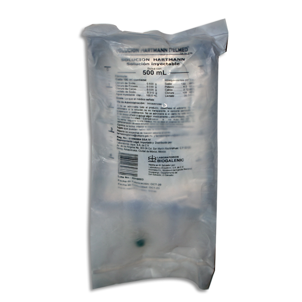SOLUCION HT BOLSA   Solucion 500 ml
