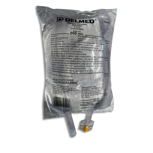 SOLUCION CS 9% BOLSA Solucion 500 ml