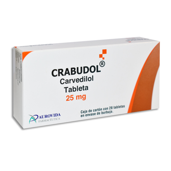 CRABUDOL 25MG Tabletas c/28