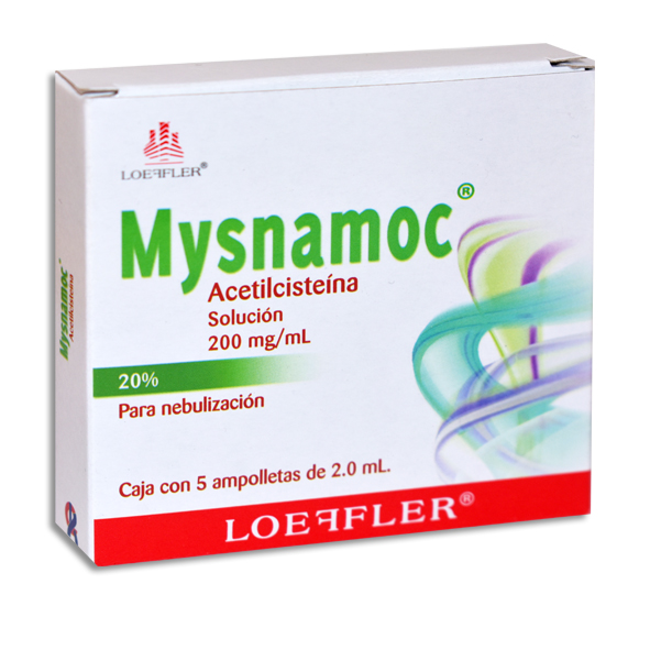 MYSNAMOC Solucion para nebulizar c/5
