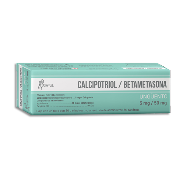 CALCIPOTRIOL / BETAMETASONA SERRAL Ungüento 30 g