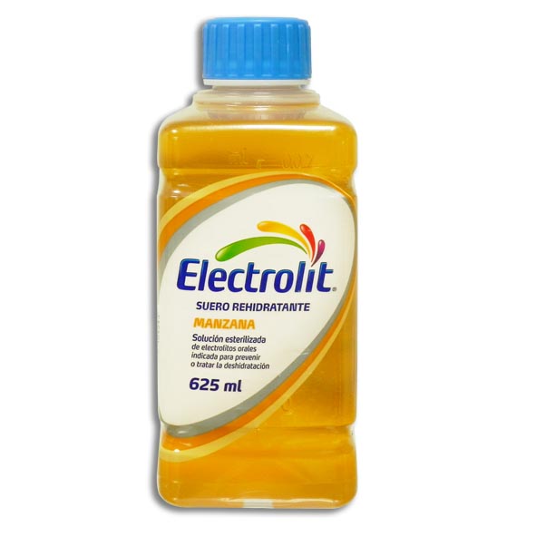 ELECTROLIT MANZANA FLEXOVAL Solución 625 ml