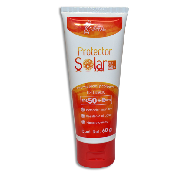 PROTECTOR SOLAR FPS50+ Crema 60 gr