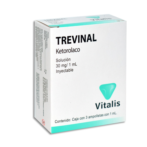 TREVINAL Solucion Inyectable c/3