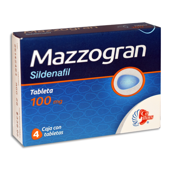 MAZZOGRAN 100MG Tabletas c/4