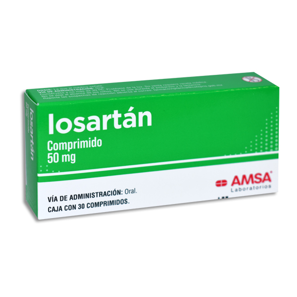 LOSARTAN AMSA Comprimidos c/30