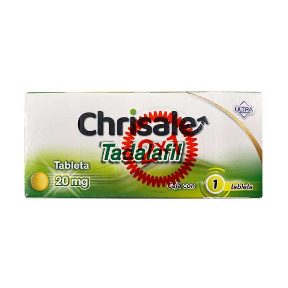  CHRISALE 20MG 2X1 Tabletas c/1