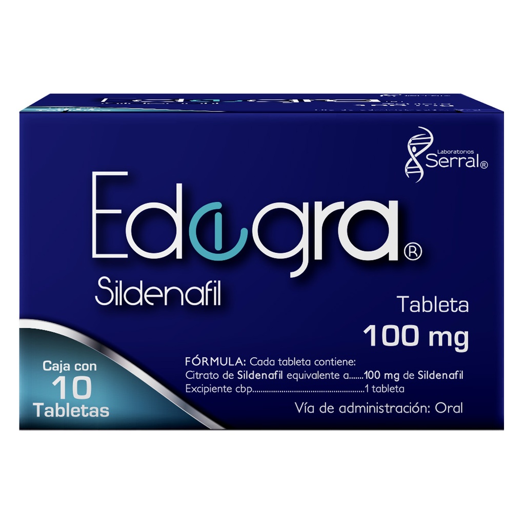 EDEGRA 100MG Tabletas c/10