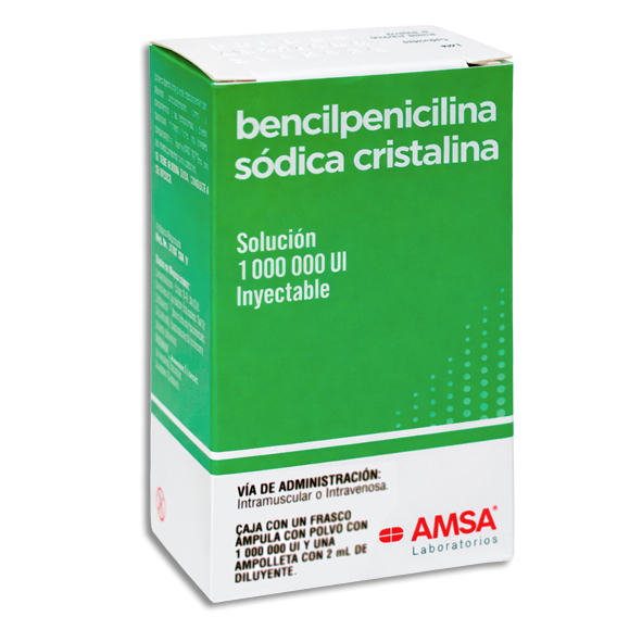 BENCILPENICILINA 1000000 AMSA Solucion Inyectable c/1
