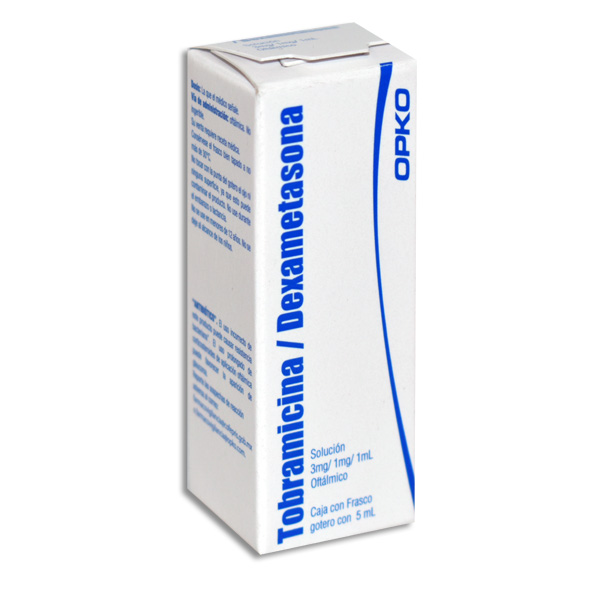 TOBRAMICINA DEXAMETASONA EXAKTA Solucion Oftalmica 5 ml