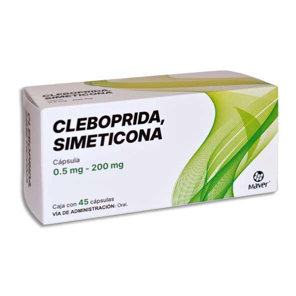 CLEBOPRIDA / SIMETICONA MAVER Capsulas c/45