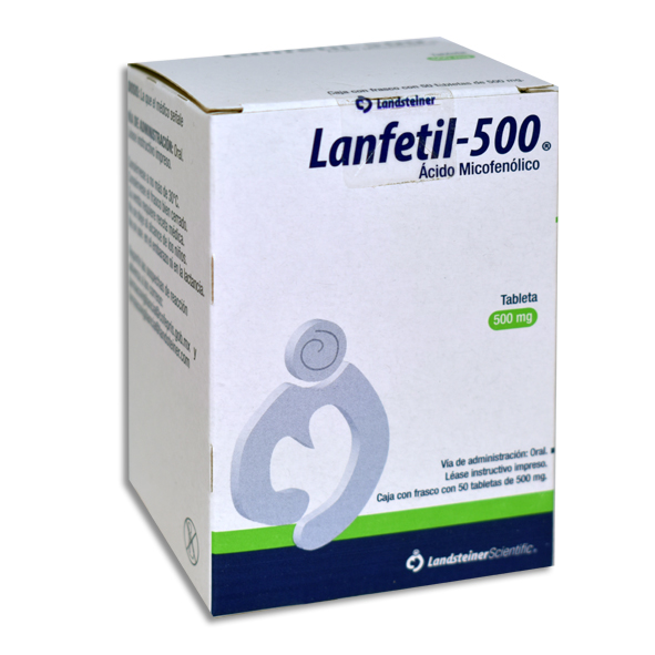 LANFETIL-500 Tabletas c/50