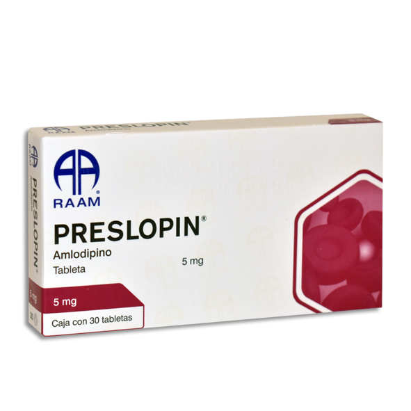 PRESLOPIN 5MG Tabletas c/30
