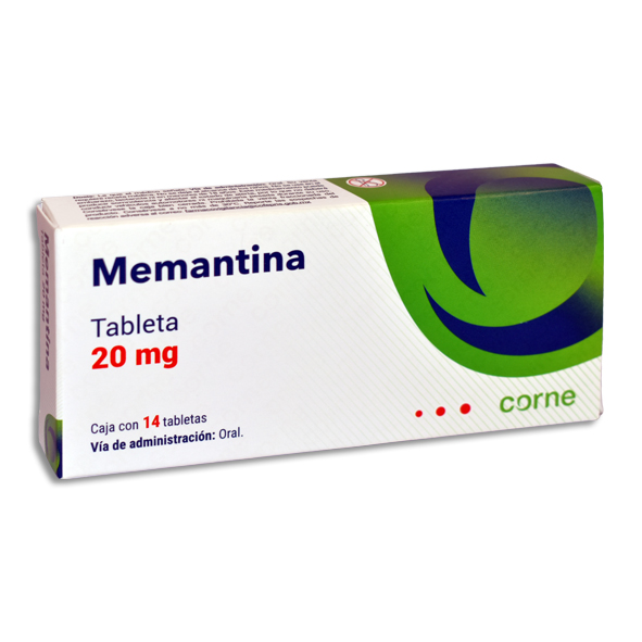 MEMANTINA 20MG CORNE Tabletas c/14