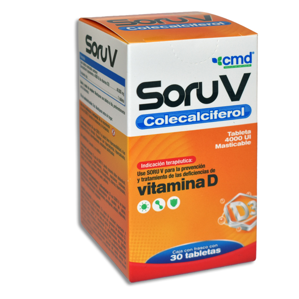  SORU V Tabletas Masticables c/30