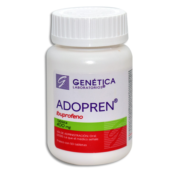 ADOPREN 400 MG Tabletas c/50