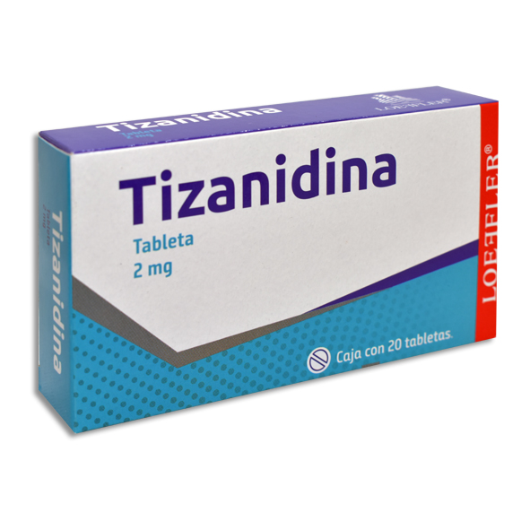 TIZANIDINA LOEFFLER Tabletas c/20