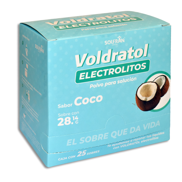 VOLDRATOL COCO ELECTROLITOS Polvo en Sobres c/25