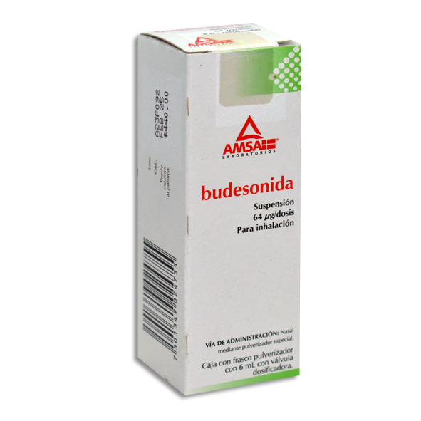 BUDESONIDA AMSA Aerosol 120 D